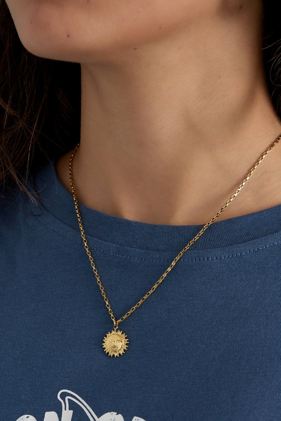 Halskette Sonne