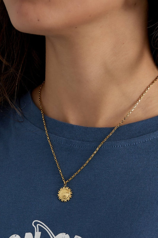 Halskette Sonne